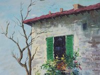 Il rustico  Olio su tela - 40 x 30